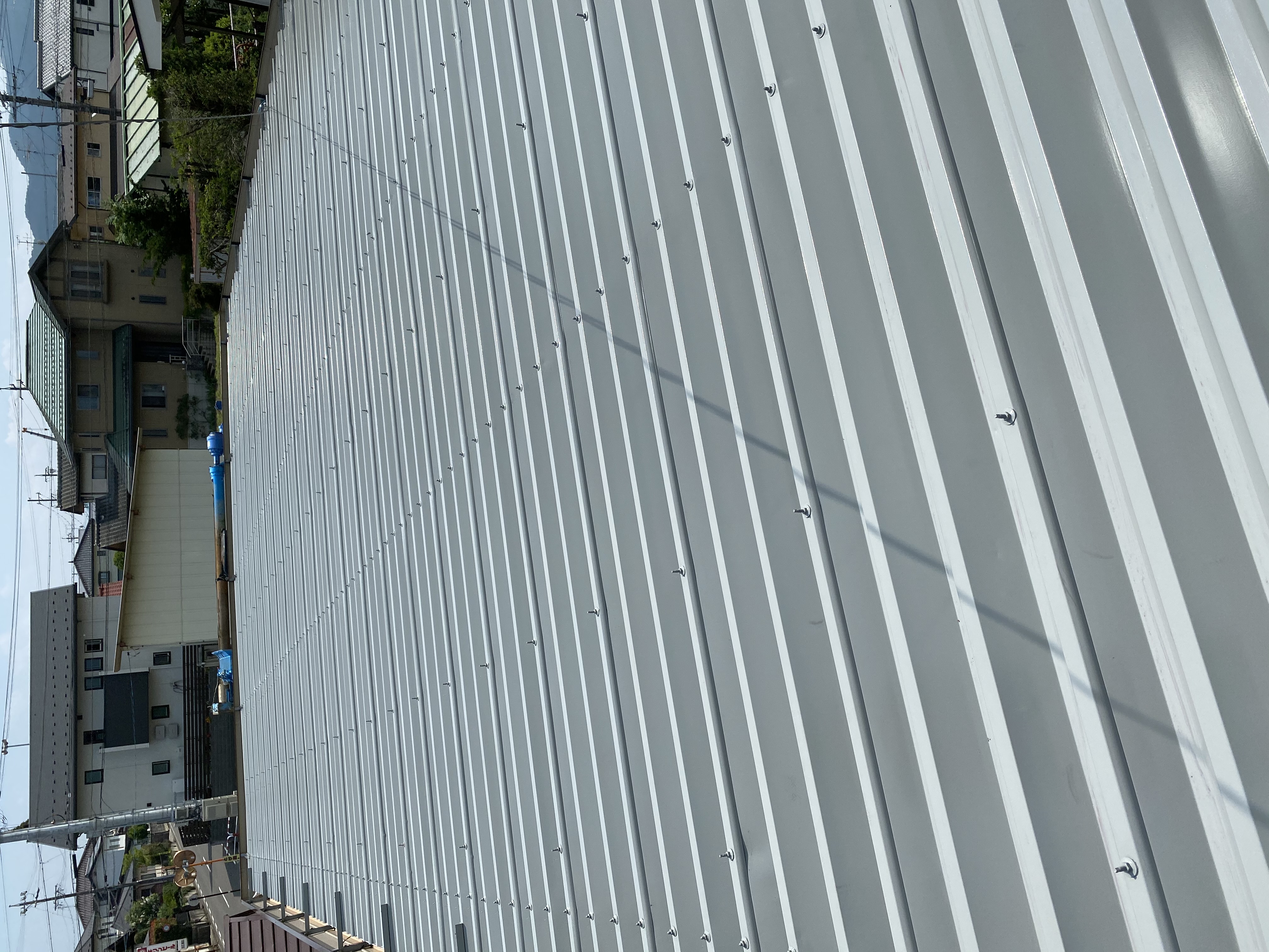 松本市で屋根の塗り替え工事